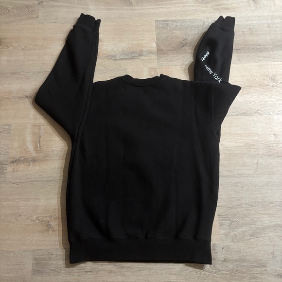 The Met Greetings From New York City Crewneck Sweatshirt Medium Black - Picture 4 of 7